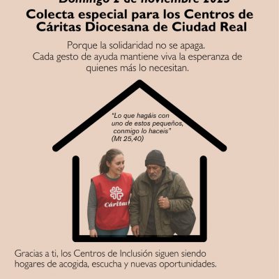 Colecta Especial Centros Cáritas Diocesana – 02/11/2025