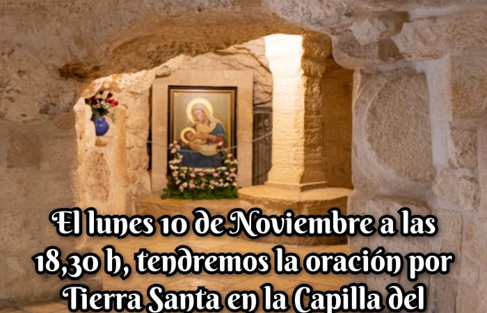 Oración por Tierra Santa – 10/11/2025