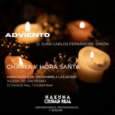 Charla y Hora Santa – Hakuna – 03/12/25